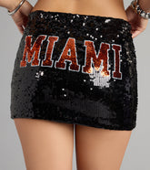 U Already Know Sequin Miami™ Mini Skirt