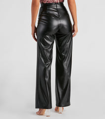 Totally Fab Faux Leather Pants