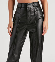 City Slicker High-Rise Trouser Pants