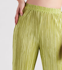 Island Guru Pleated Wide Leg Pants