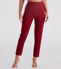 Tapered And Chic Trouser Pants