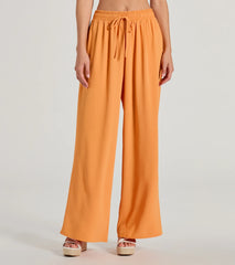 Flirty Match High-Rise Palazzo Pants