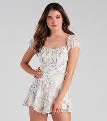 Effortless Spring Style Floral Romper