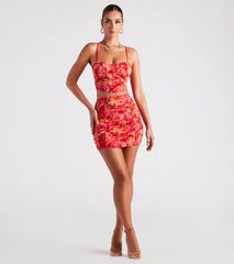 Vacay On My Mind Floral Mini Skirt