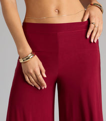 Luxe Girl Agenda Wide Leg Knit Pants