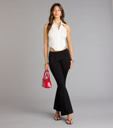 Your Strut Starts Here Ponte Flare Pants