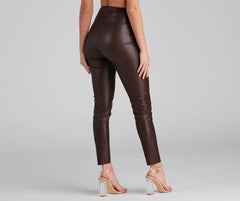 The One You Want Faux Leather Leggings