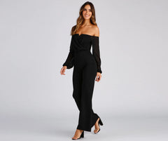 Mesmerizing Off-The-Shoulder Jumpsuit