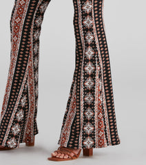 Faraway Lands Boho Flare Pants