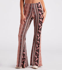 Desert Haze Paisley Flare Pants