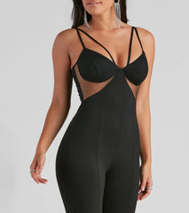 Alluring Muse Sleeveless Jumpsuit