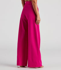 Chic Professional Wide-Leg Pants