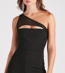 Chic Night Out One-Shoulder Jumpsuit