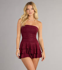 Ruffle Up Sparkle Romper