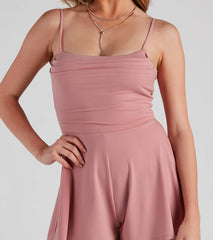 Desert Rose Tie Back Romper