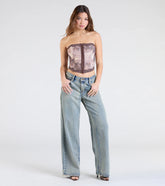 Fresh Take Mid-Rise Baggy Denim Jeans