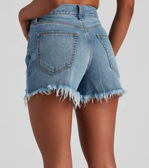 Reese High Rise Denim Shorts By Windsor Denim