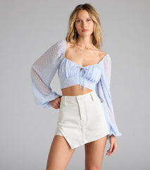 Trendy Moment Wrap Denim Skort