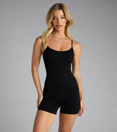 One and Done Knit Sleeveless Romper