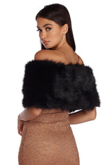 Fur Elegance Stole Wrap