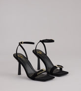 Strap In Luxe Stiletto Heels