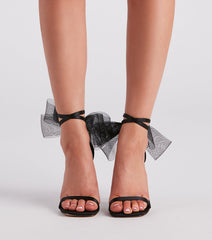 Glam Girl Vibes Satin Stiletto Heels