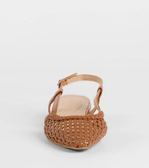 Feels Like Spring Braided Slingback Sandals