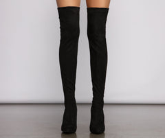 Over The Knee Stiletto Heel Boots
