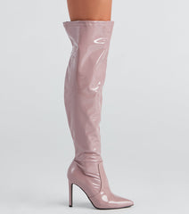 Sleek Goals Over the Knee Boots