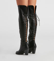 Rule The Scene Knee-High Boots