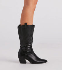 On A Western Kick Cowboy Boots