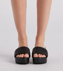 Total Trendsetter Chunky Platform Sandals
