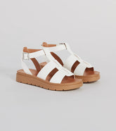 Next Level Gladiator Flat Platform Sandals