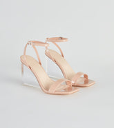 Future Is Clear Patent Lucite Wedges