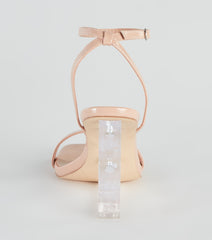 Future Is Clear Patent Lucite Wedges