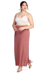 Plus Crochet In Color Dress