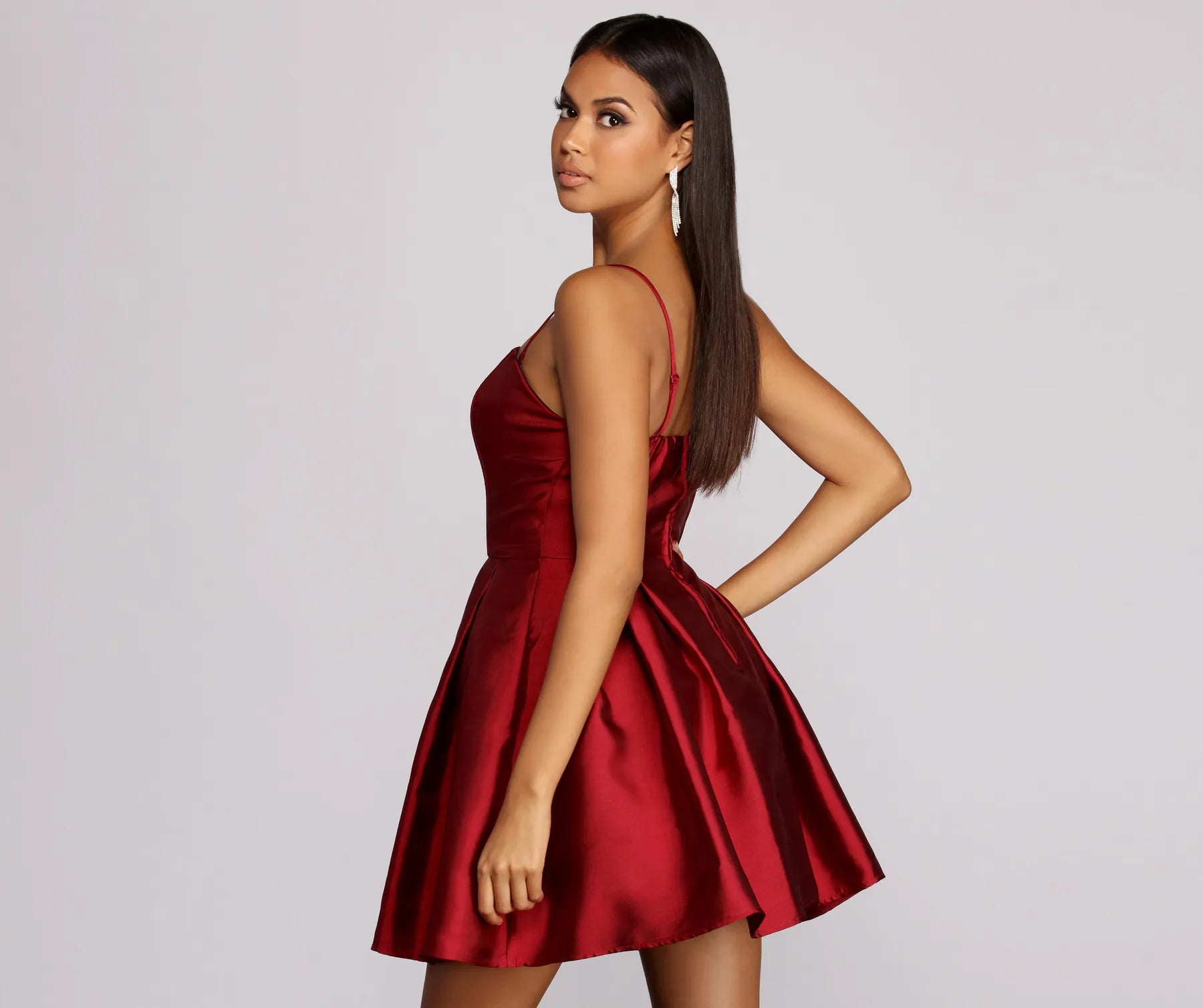 Rebecca Party Pleated Dress