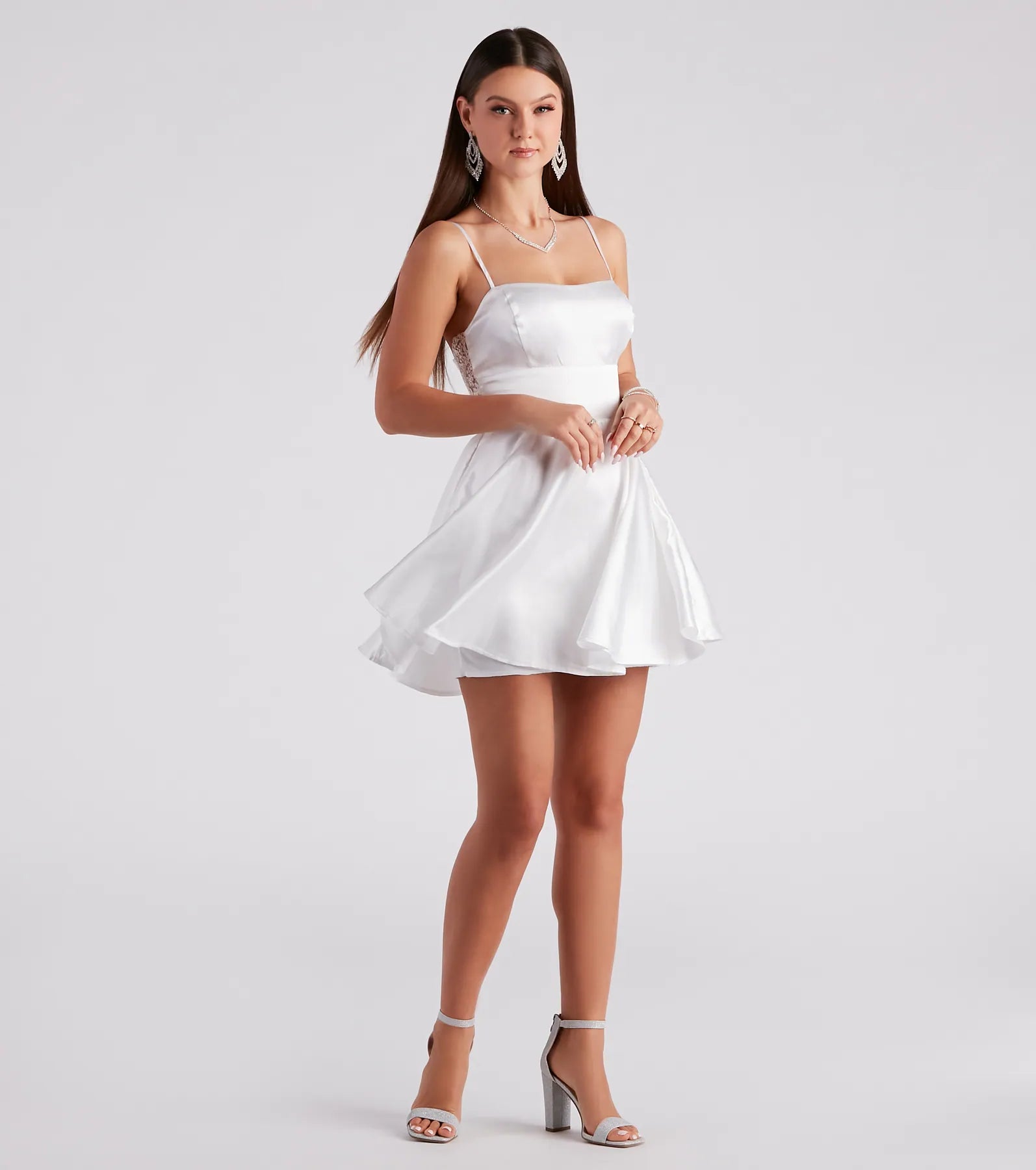 Danielle Lace A-Line Party Dress