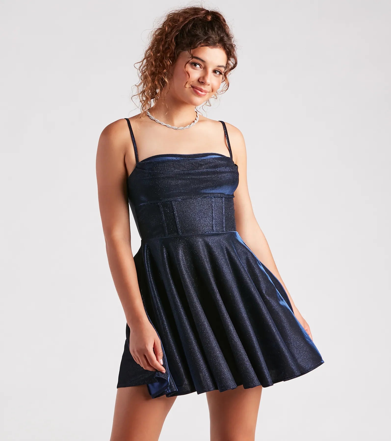 Gwen Corset A-Line Party Dress