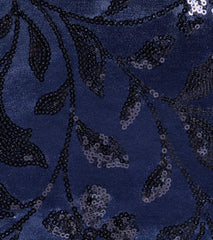 Kassandra Sleeveless Bodycon Sequin Satin Mini Dress