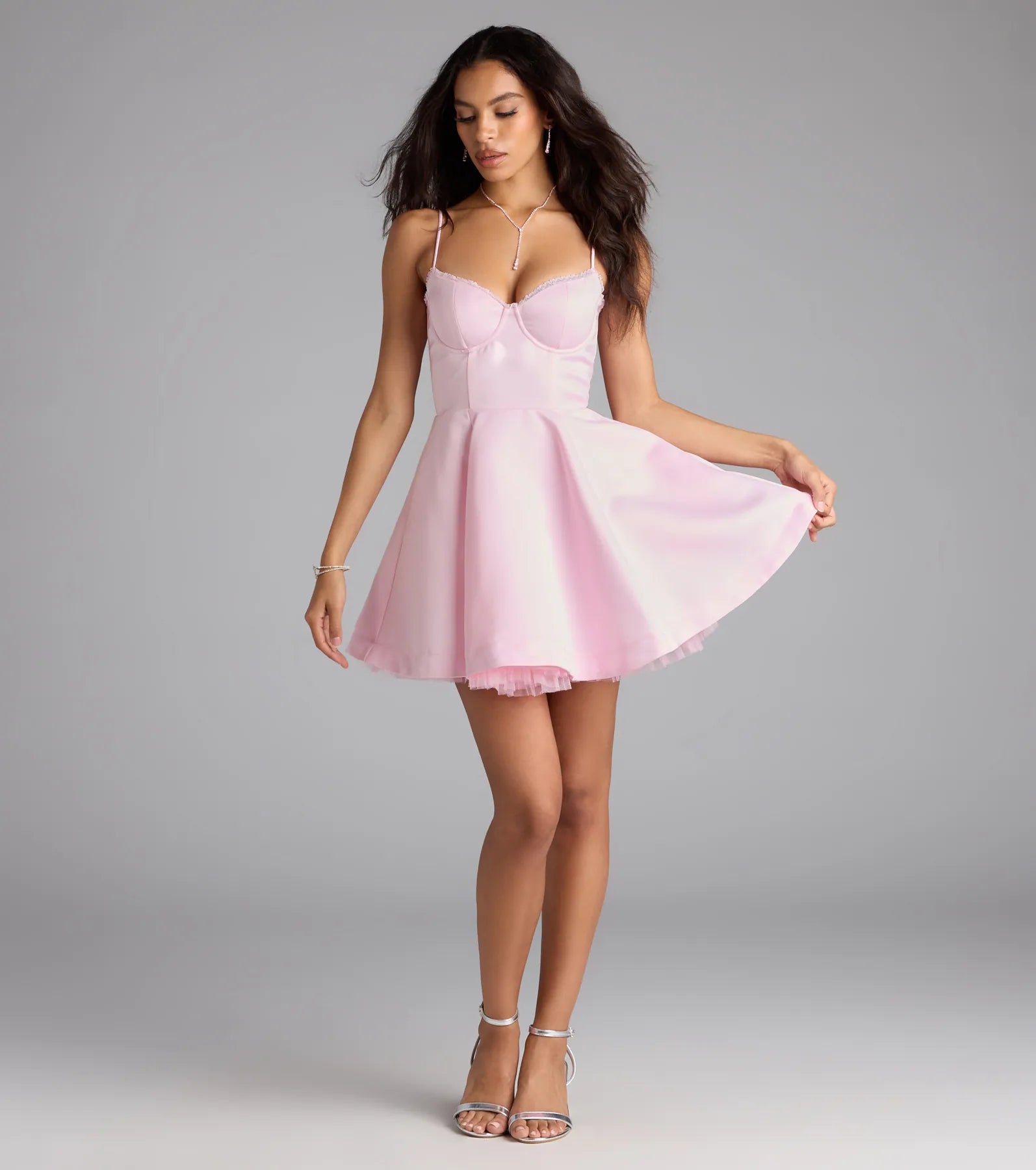 Kristiana Sweetheart A-Line Short Dress