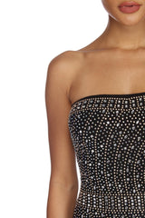 Haley Jewel Queen Embellished Mini Dress