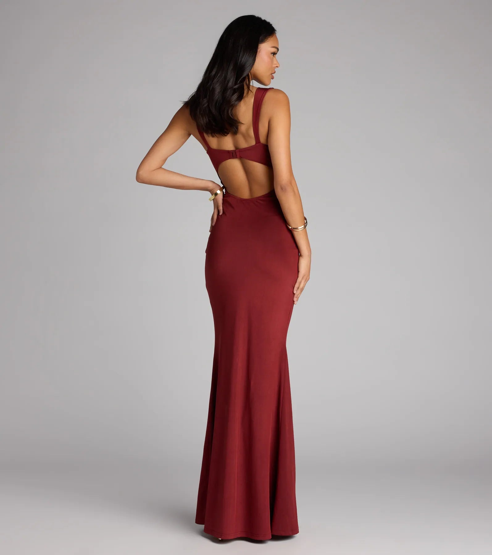 Aden Cutout Back Mermaid Formal Dress