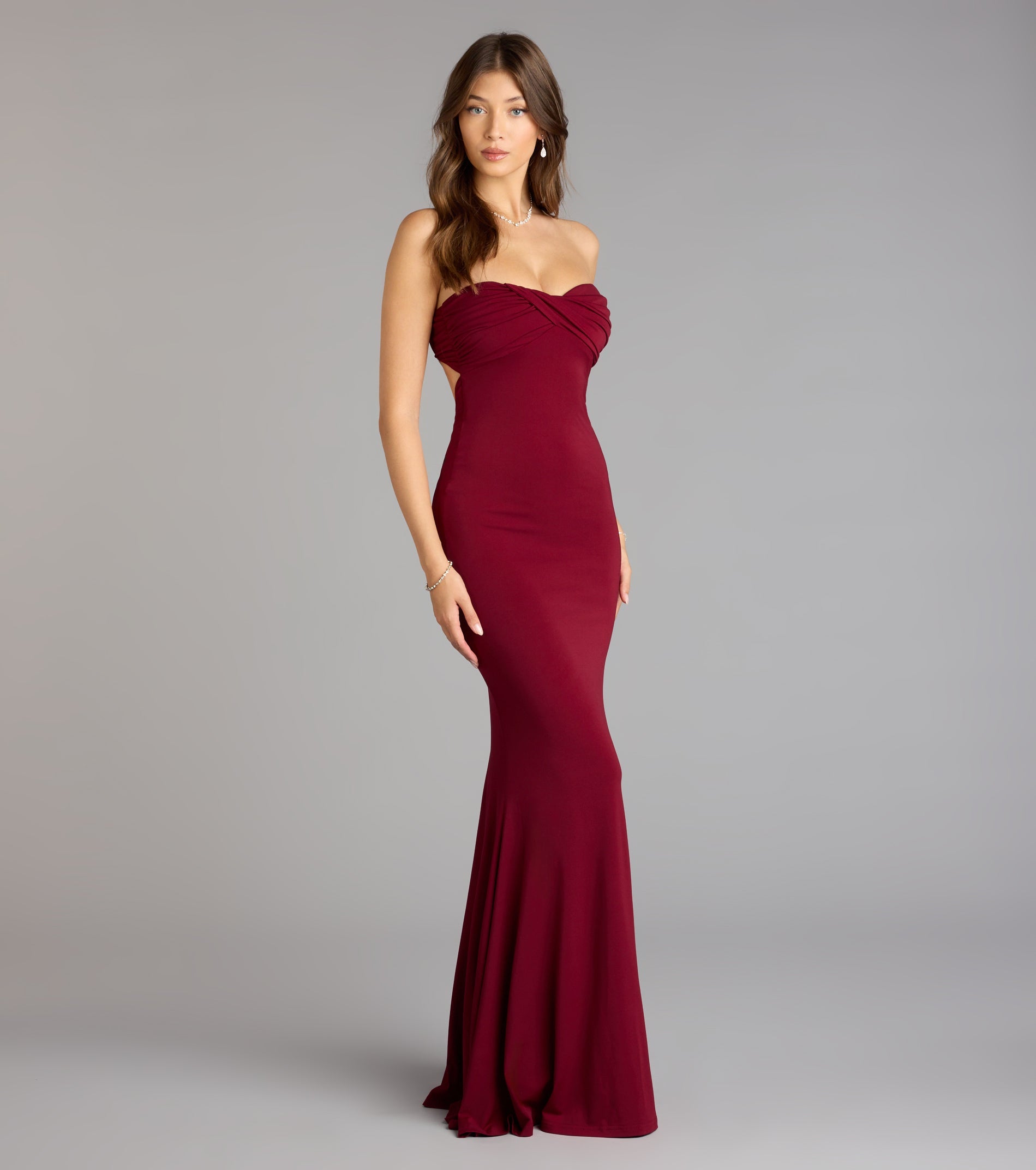 Jessica Strapless Mermaid Formal Dress