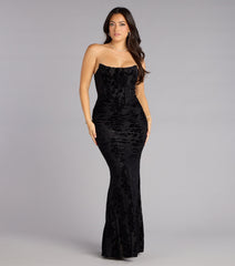 Francine Velvet Corset Mermaid Formal Dress