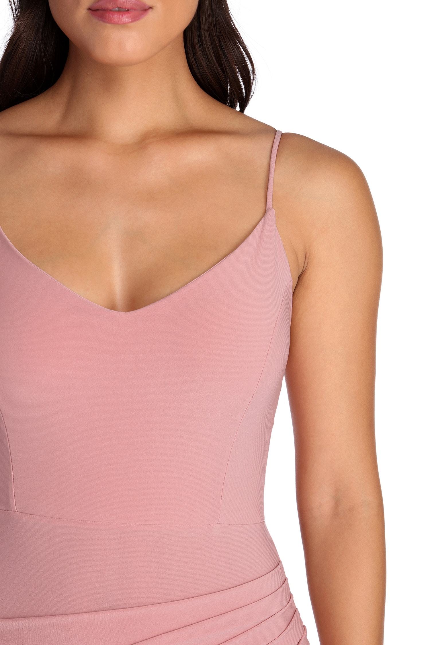 Brittany Formal Ruched Gown