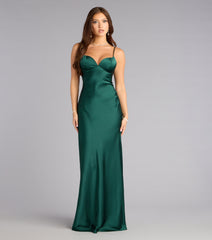 Winnie Satin Formal Dress