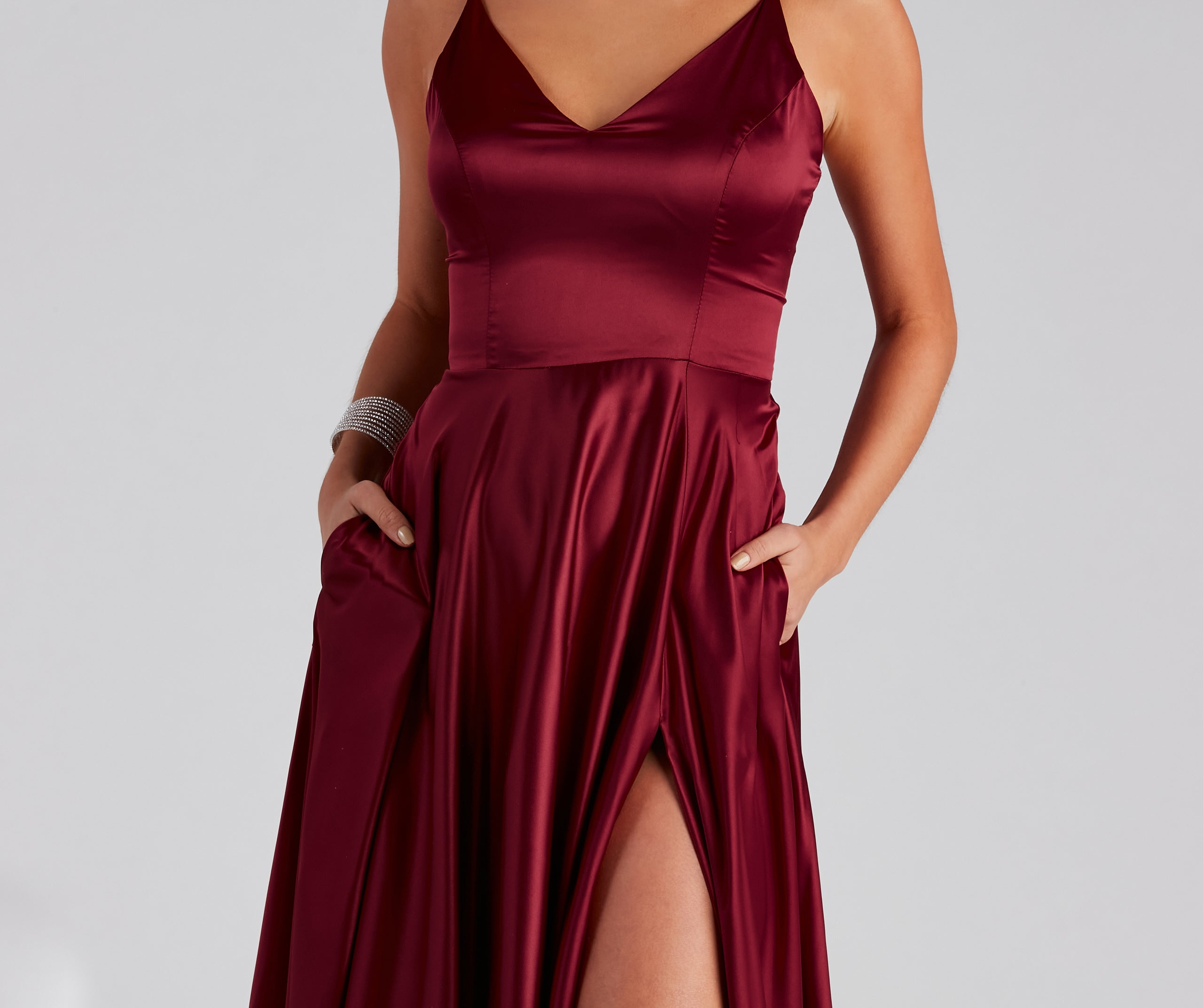 Juliet Formal High Slit Dress