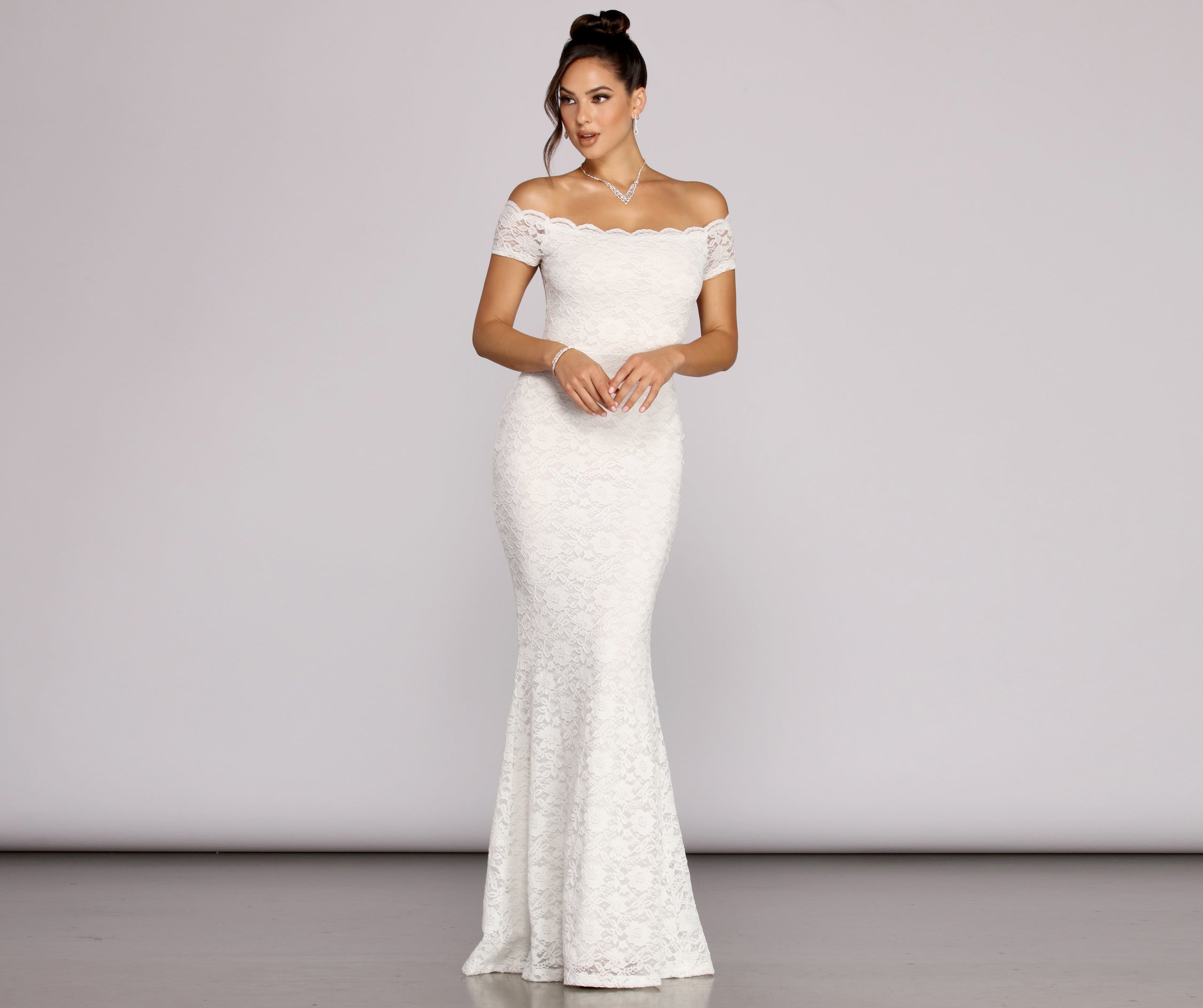 Adley Lace Gown