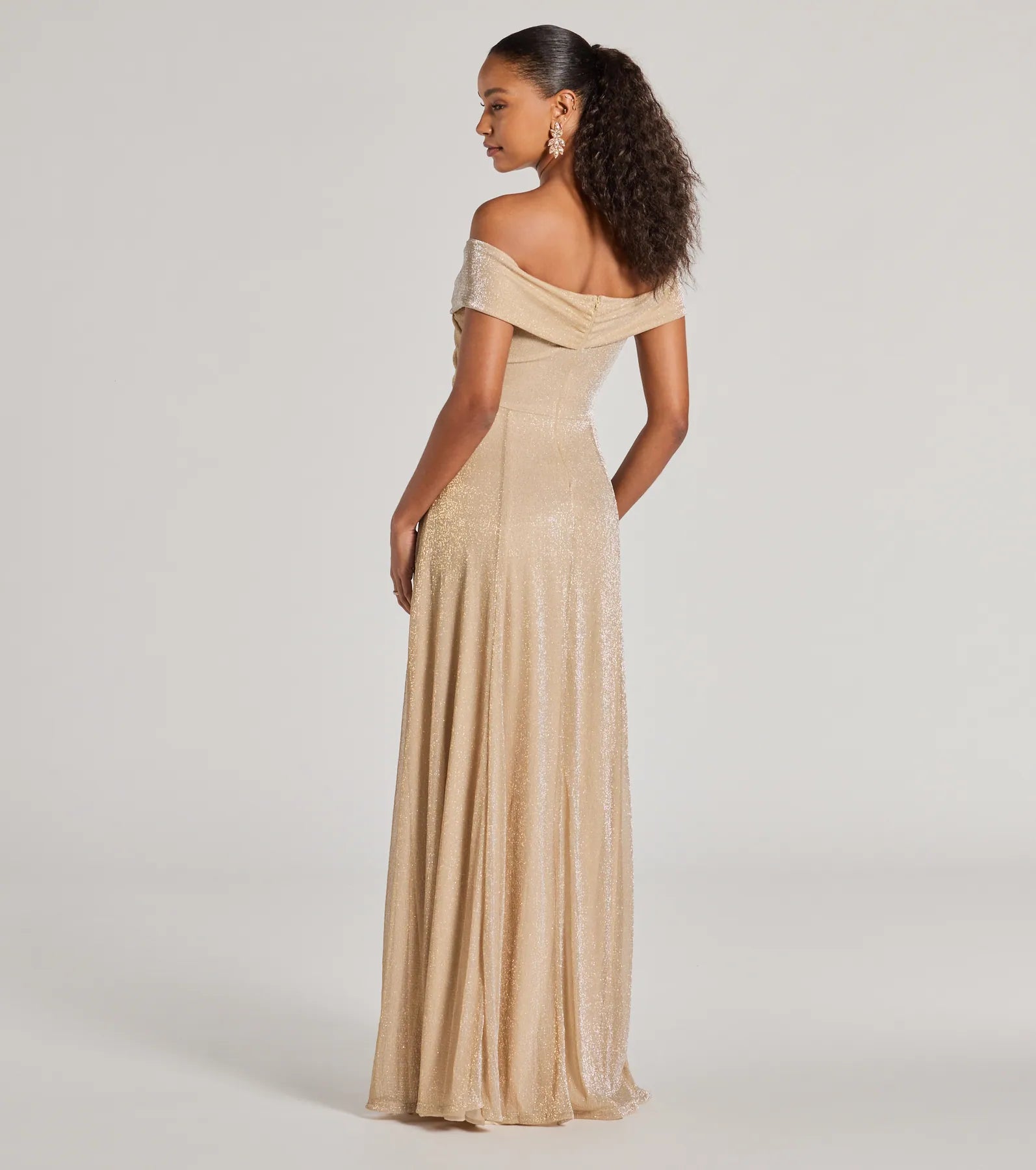 Rosella Lace Scallop Rhinestone Ribbon Belt Mermaid Dress